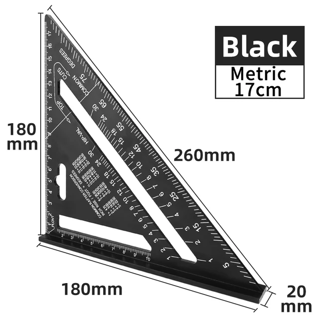 17cm black