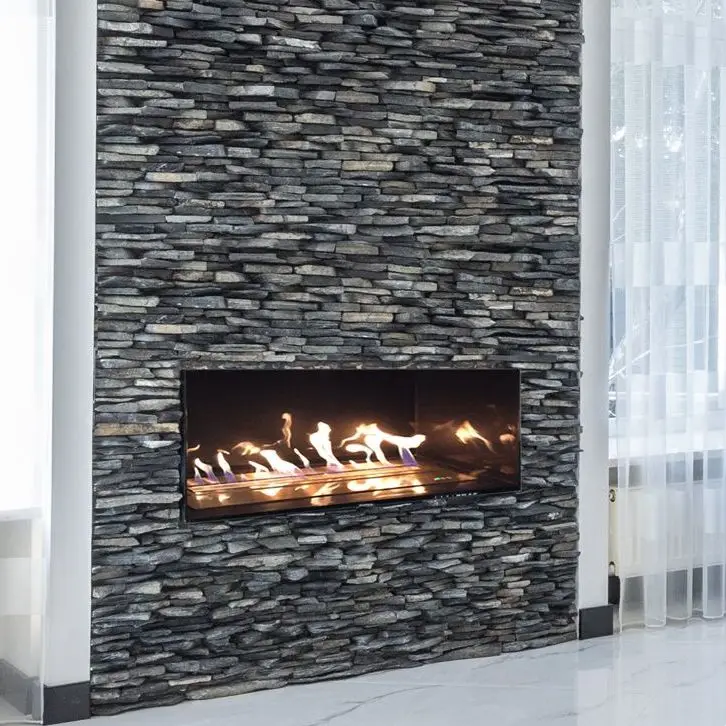 

22 APR Inno-Fire 36 inch silver or black electric fireplace remote control bio fire place