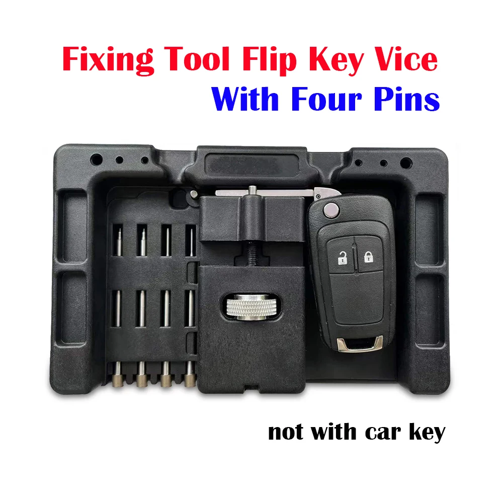 

Original HUK Key Fixing Tool Flip Key Vice DIY Remote Control Pin Workbench Flip Key Remover Repair Tool With Four Pins