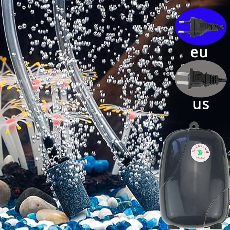 Aquarium Aerator Silent Oxygen For Fish Aquariums Aquarium Water Pump Accessories For Fish Air Compressor Fishing Tank Kit aquarium air pump fish tank oxygen pump aquarium accessories aquarium air pump accessories