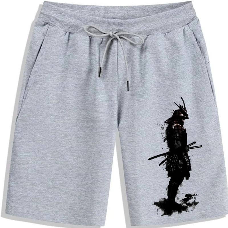 Ungheria The Walking Dead Est Men White Japanese Sakata Blinded Samurai Shorts Tessuto Di Cotone Pieno Alla Moda