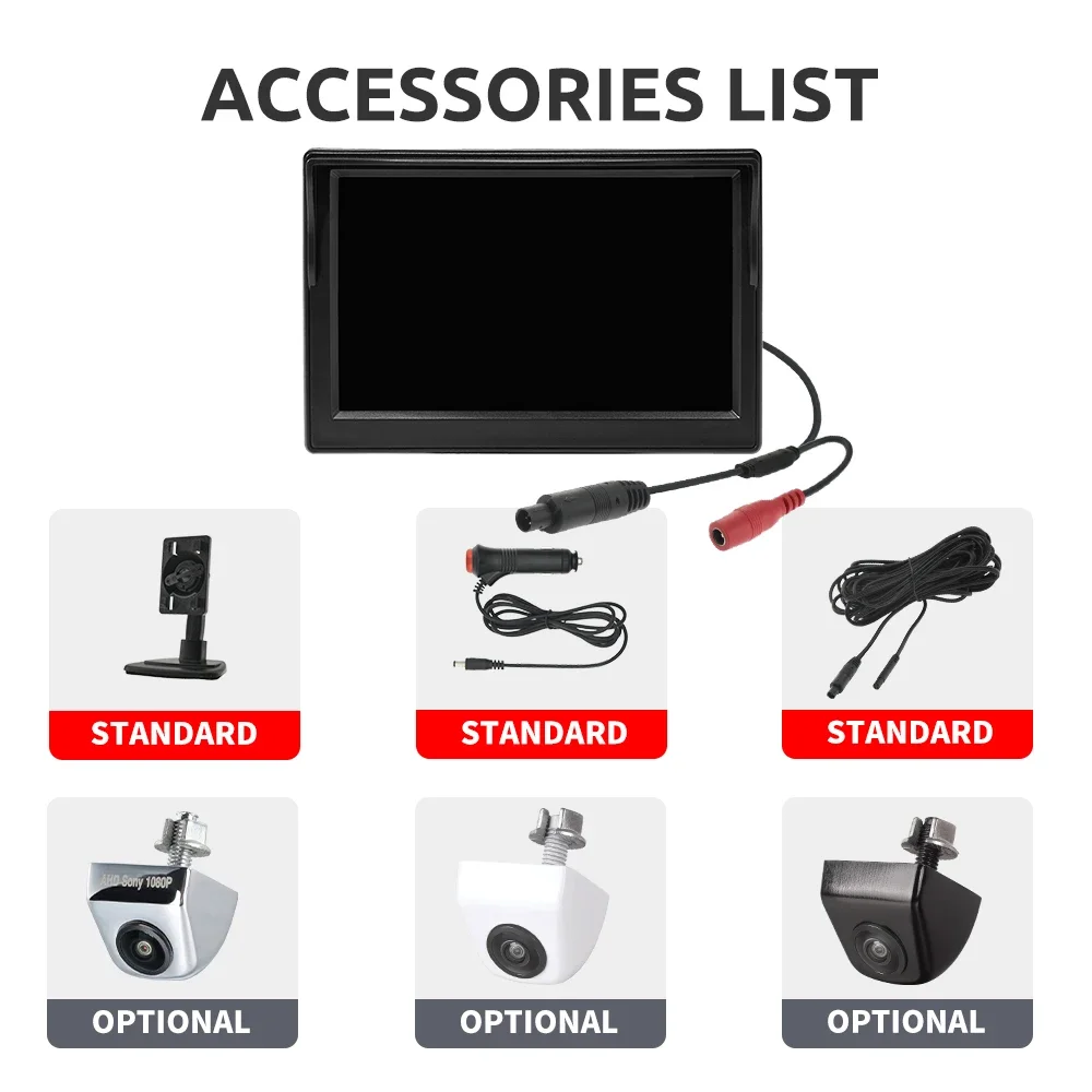 MJDOUD  AHD Ĺ ī޶, AHD  ,  ߰ ð, 1080P  ī޶, 5 ġ ȭ,  ġ