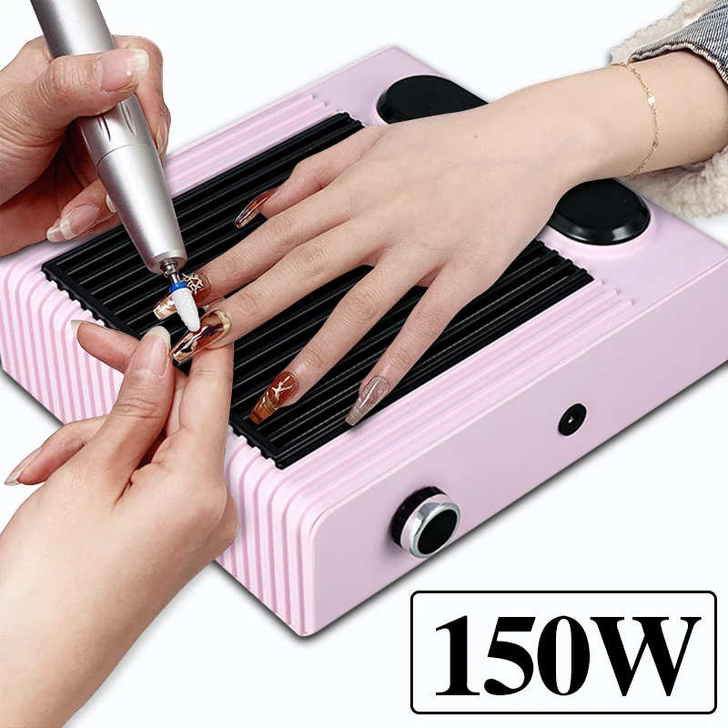 Aspirador de polvo de uñas profesional Salon Manicure máquina Nail Equipo  de arte - China Colector de polvo de uñas y aspiradora precio