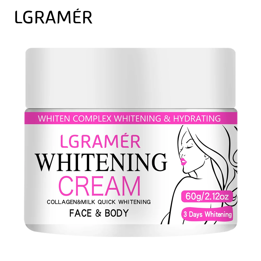 Whitening Face Cream Body Armpit Leg Knee Elbow Lighten Dark Spots Brighten Skin Tone Moisturizing Care Health Beauty Skin Care 6