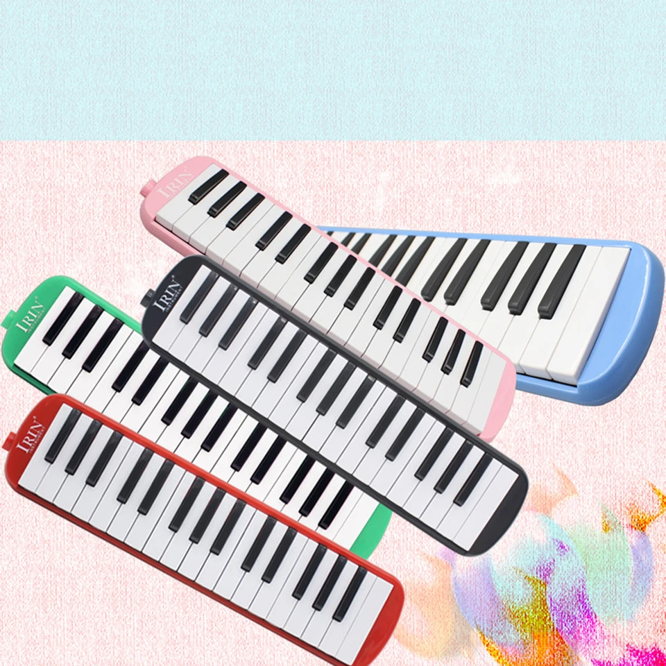 鍵盤楽器 mican 全音 C-32G グリーン アルト 鍵盤ハーモニカ ハードケースモデル