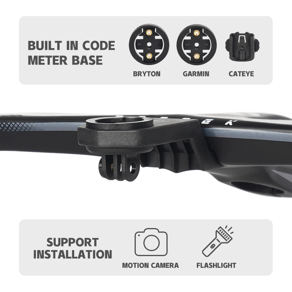 パーツ TOSEEK TR5500 TOSEEK TR5500 Integrated Carbon Road Handlebars 28.6mm