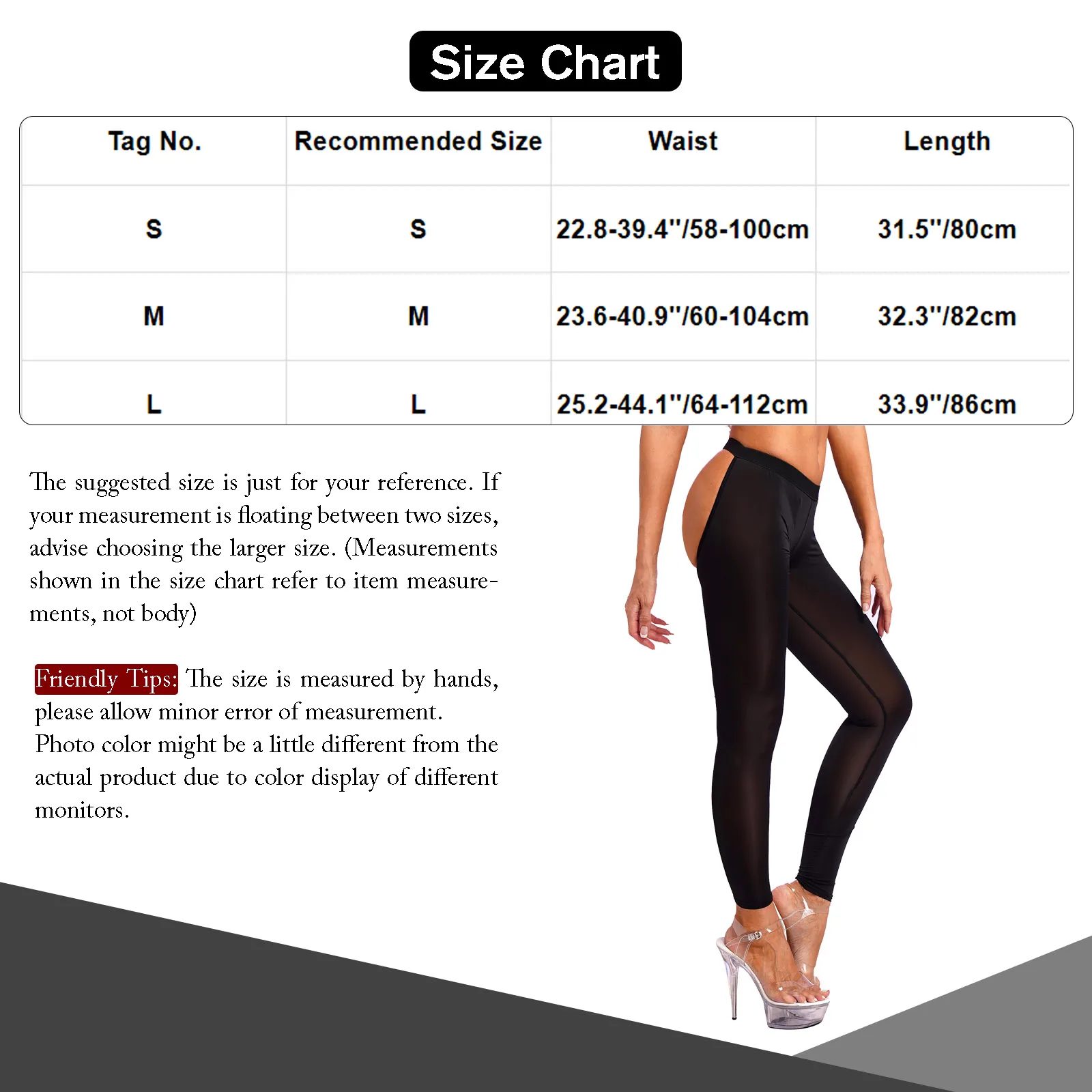 Open Butt Leggings Sexy Women Lingerie Low Waist Solid Color Exotic Cutout Skinny Pants Stretchy Legging Trousers Nightwear