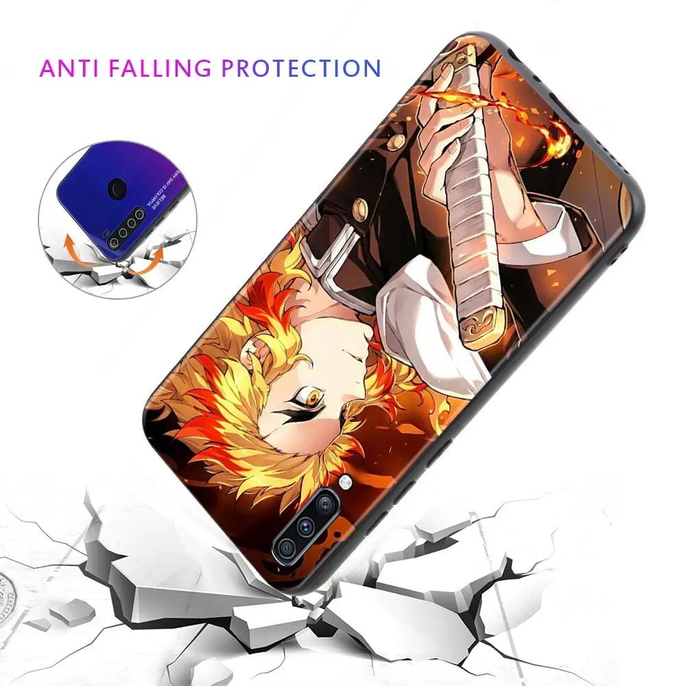 Cartoon Demon Slayer Tomioka Giyuu For Samsung A50 A40 A30 A30s A20s A20e A20 A10 M51 M31 M31s M30s M62 M52 M22 M12 M11 M21 Case samsung cases cute