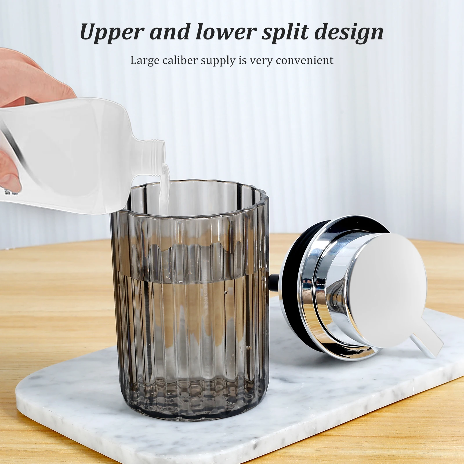 PET Foam Pump Bottle Cosmetic Shampoo Dispenser