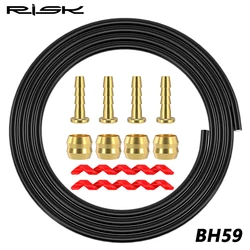 2-in-1 Hydraulic Disc Brake Tool Kit with Hose Cutter & Connector Insert (BH-59 black)