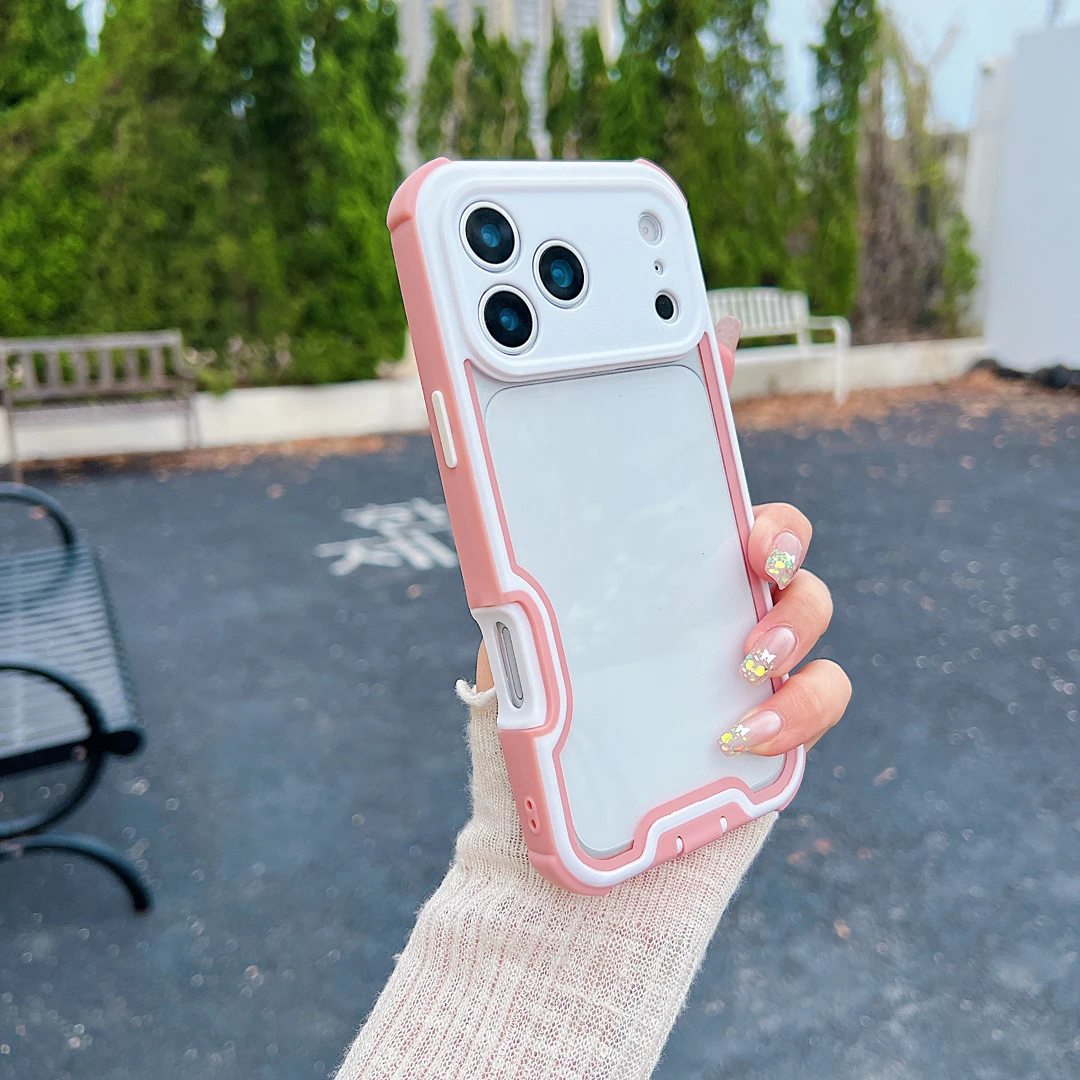 Dustproof Shockproof Camera Protective Phone Case with Enhanced Anti-Drop Four-Corner Design