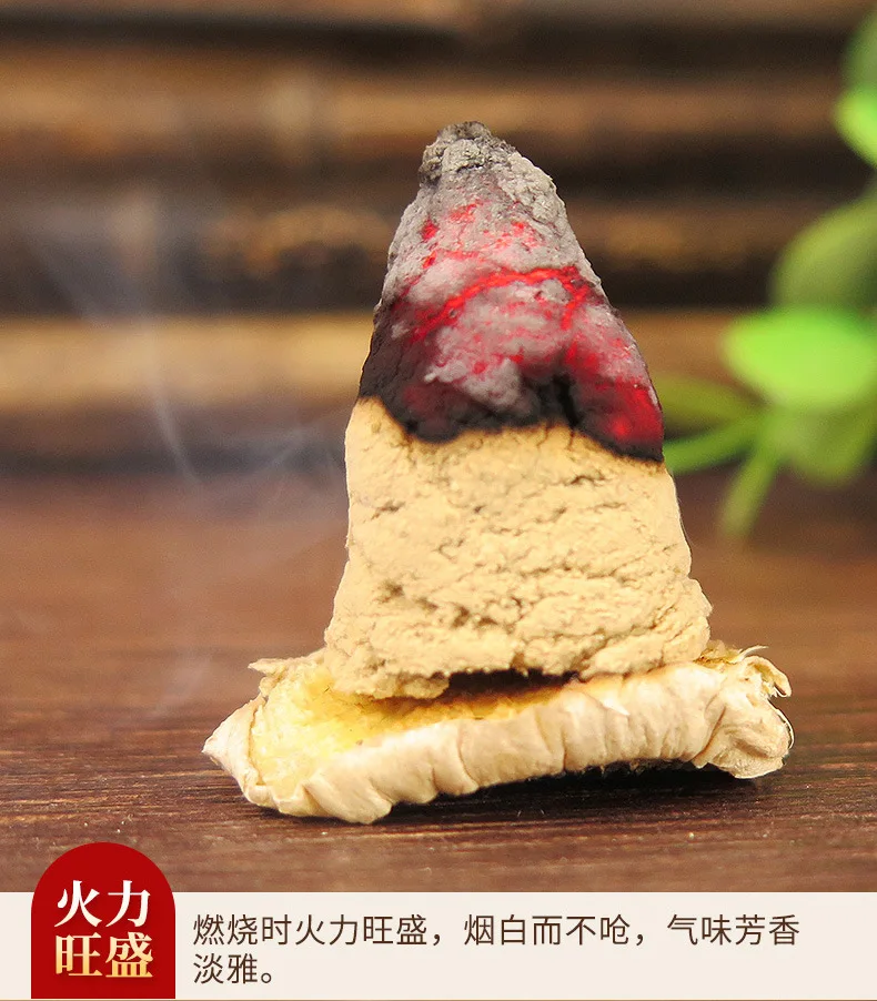 Reine Beifußseide für Aromatherapie, Entspannung, Moxibustion, Stressabbau, beruhigender Duft, Meditation, Weihrauch, 50:1 Premium-Moxa-Wolle – Detail 6