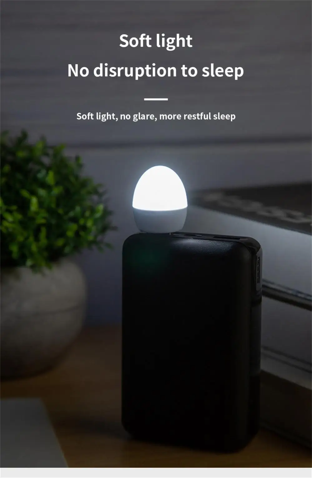 Tanie LED lampka nocna z USB wtyczka lampa zasilania komputera ładowanie sklep