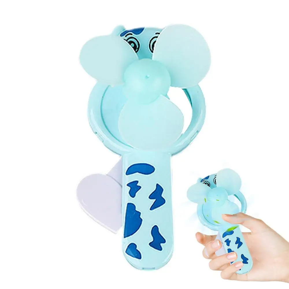 Manual Press Small Fan Hand Pressure Fan Personal Fan Handheld Cartoon Mini Portable Hand Fan Novelty Toys for Boys Girls 4 Se74372afbb41415c8415d76c16764447d