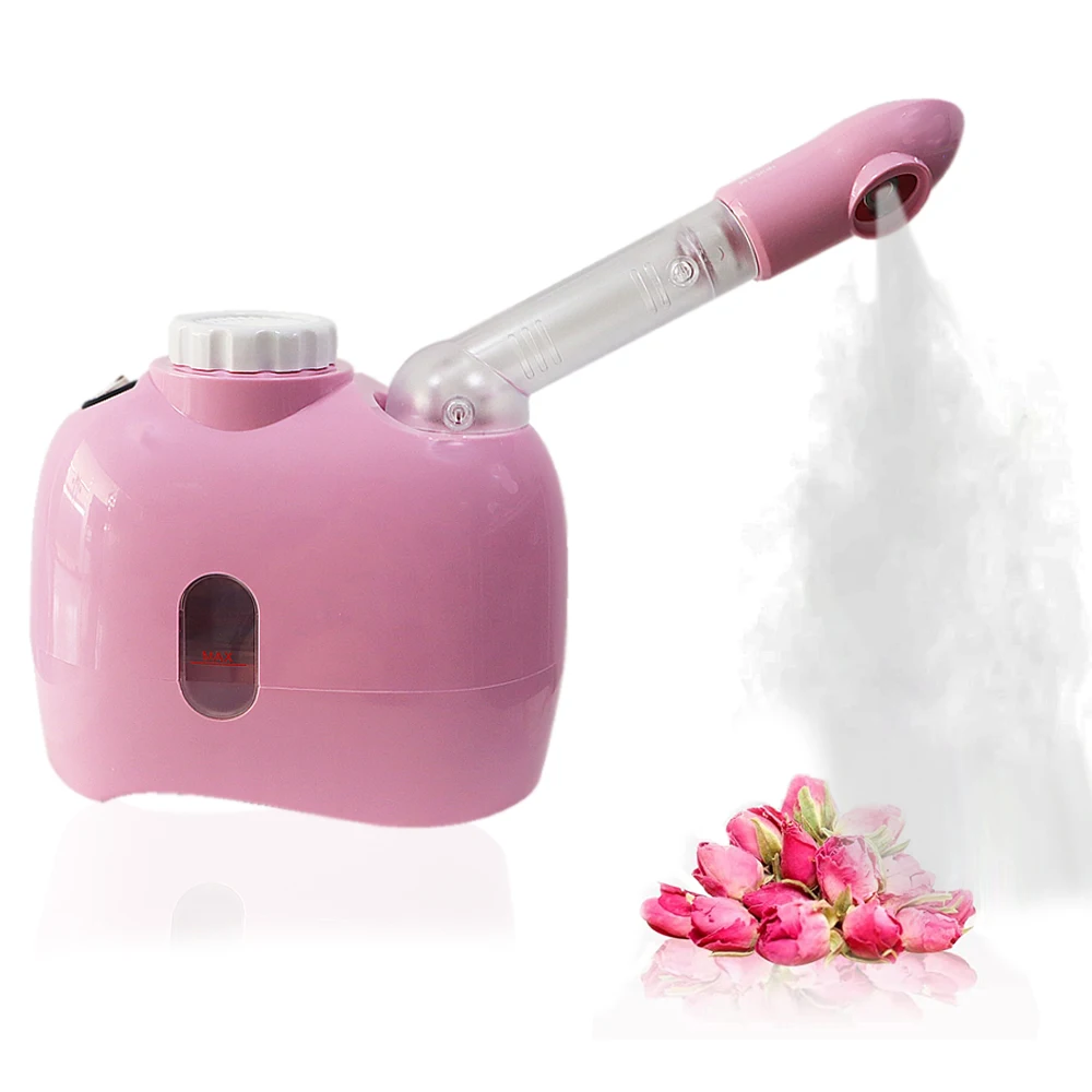 Nano Ionic Hot Mist Face Steamer Mist Humidifier Atomizer Herbal Sprayer for Face Pore Clean Moisturizing Skin Reduce Wrinkles