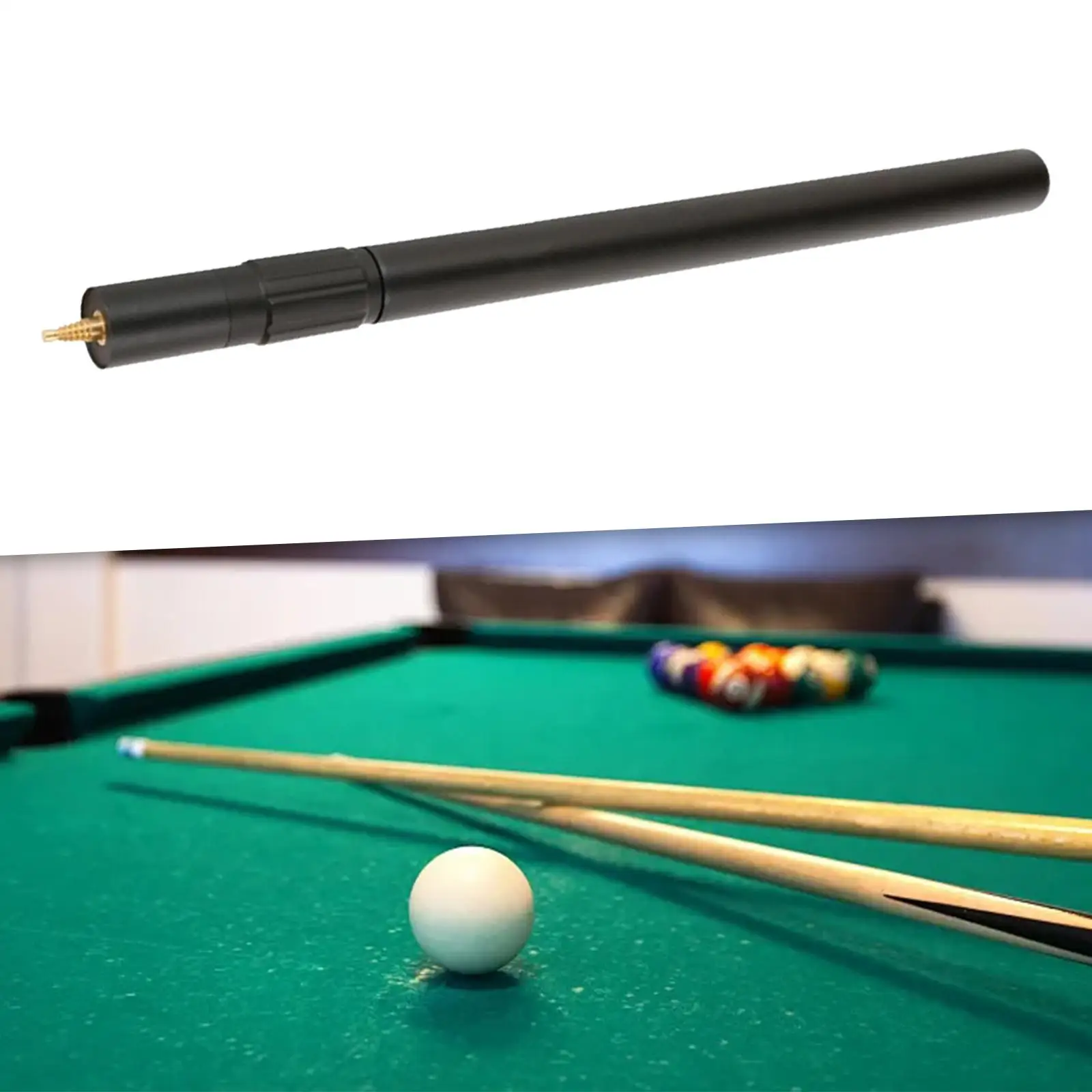 Billiard Pool Extension Telescopic Snooker Ultralight Pool Cue Sticks Extension