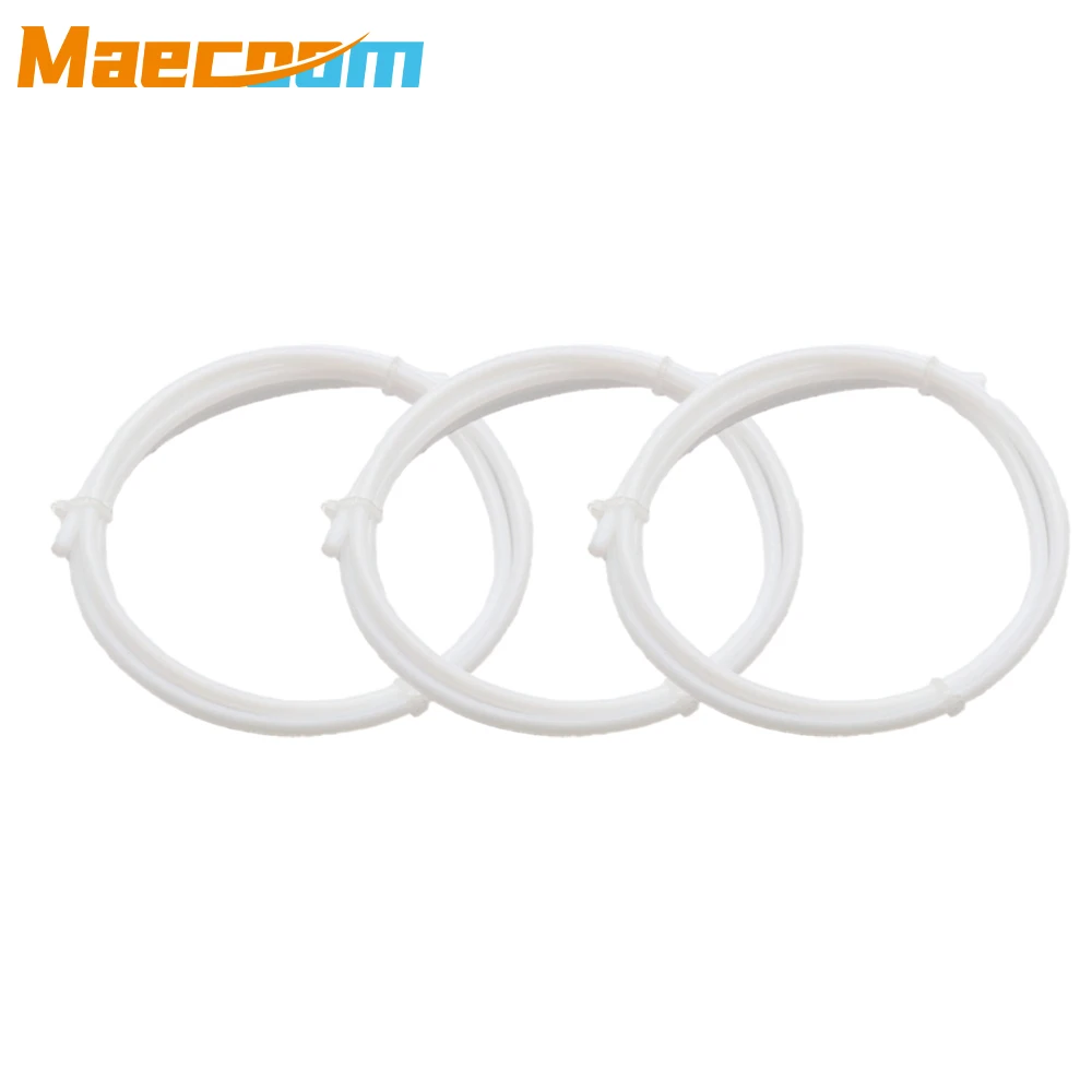 Maecoom 5M 10M PTFE 튜브 파이프 V5 V6 용 J 헤드 핫 엔드 보우 덴 압출기 3D 프린터 부품 1.75mm 3mm 필라멘트 ID 2mm 3mm 4mm 튜브