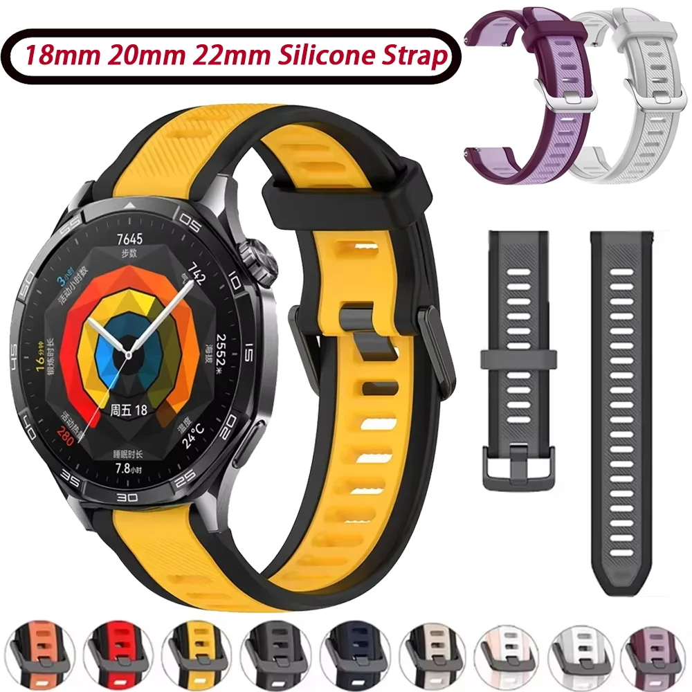Silicone Strap Comfortable Wristband in Multiple Sizes