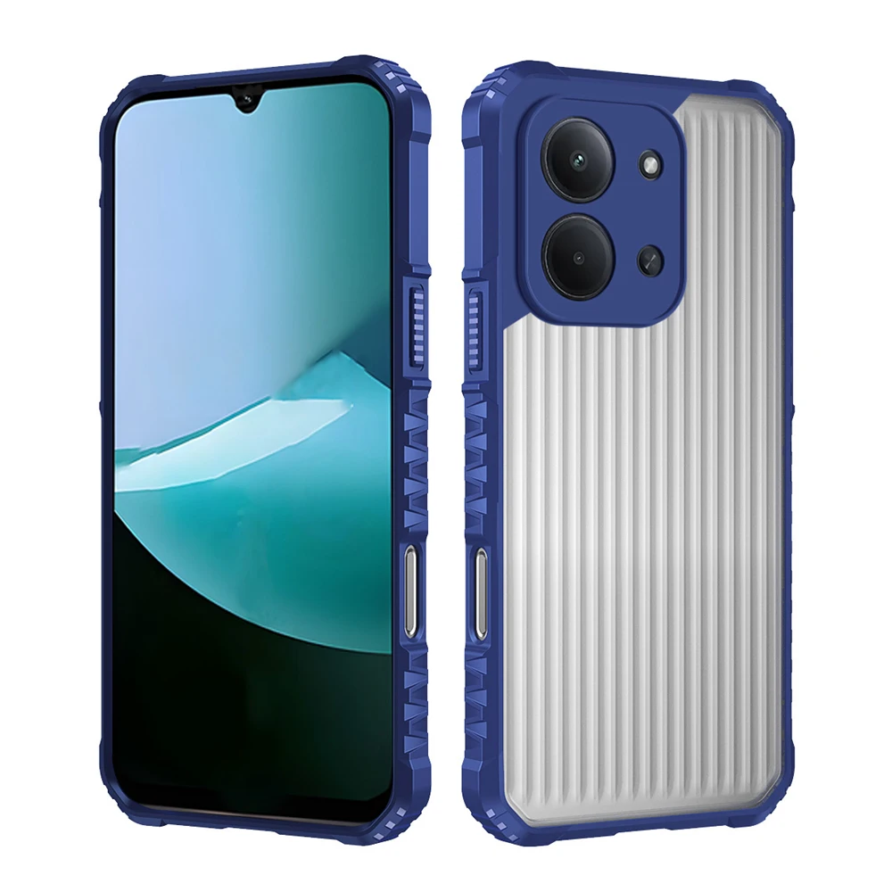 Heavy Duty Shockproof Translucent Matte Phone Case - Soft Silicone + PC
