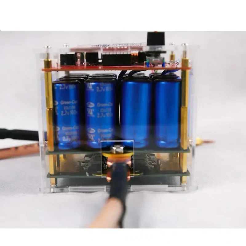 Double pulse multi-function spot welding machine semi-automatic capacitor pulse spot welding 18650 lithium battery welding tool 6