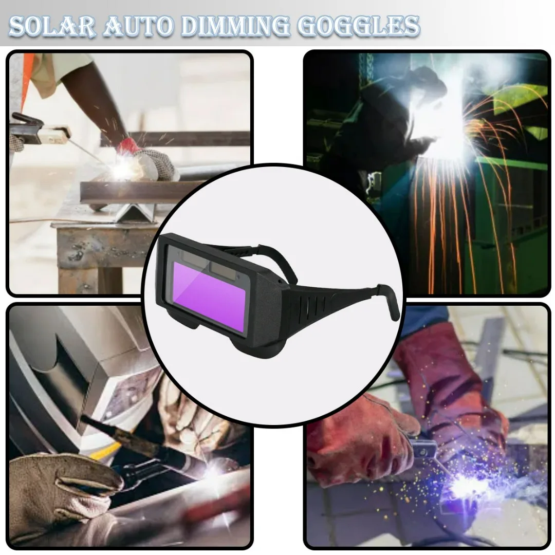 

Очки для сварочной сварки, шлем с автоматическим затемнением, защитные аксессуары, защитное оборудование