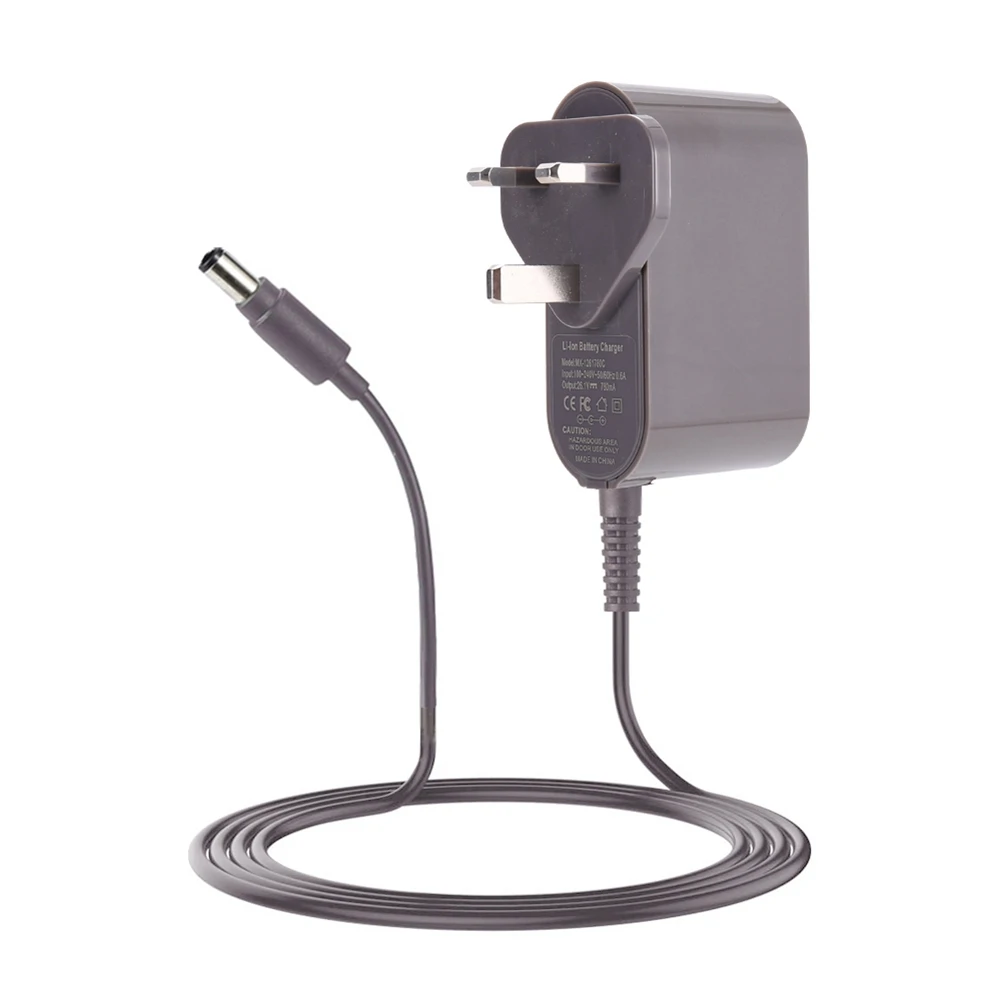 Spina Uk, Adattatore Per Caricabatterie Dc 24V 17V 0.348A Per Dyson Dc30 Dc33 Dc44 Dc58 V6 Accessori Per Aspirapolvere