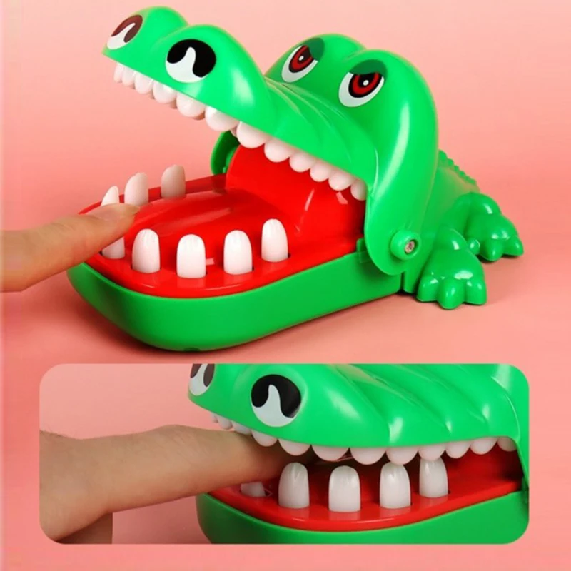 Crocodile Teeth Alligator Biting Finger Dentist Games Funny For Party And Children Game Of Luck Pranks creativity Toys For Kids prank toys joke toys crocodile toys childrens toys