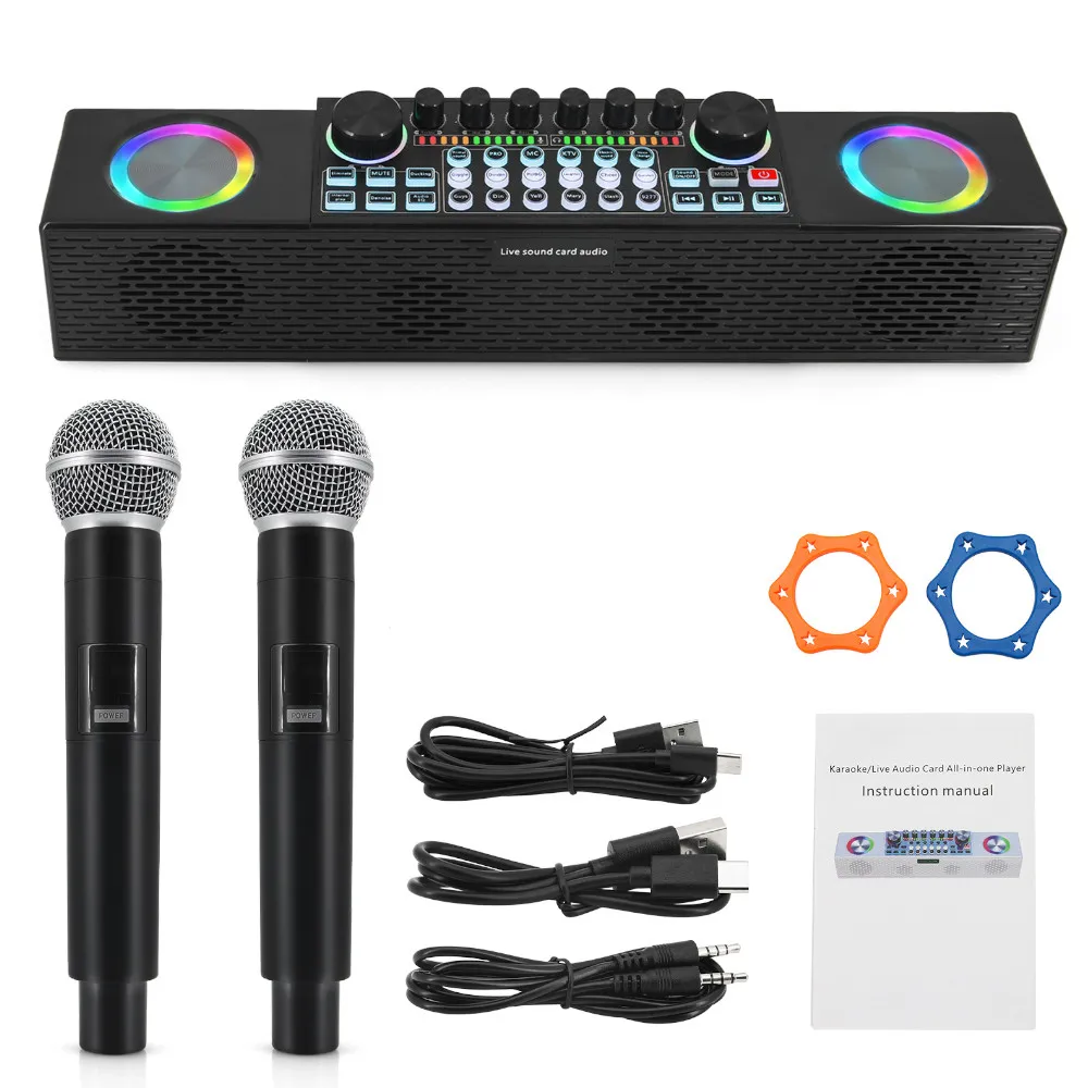 SY6-altavoz-inal-mbrico-para-cantar-en-vivo-tarjeta-de-sonido-Audio ...