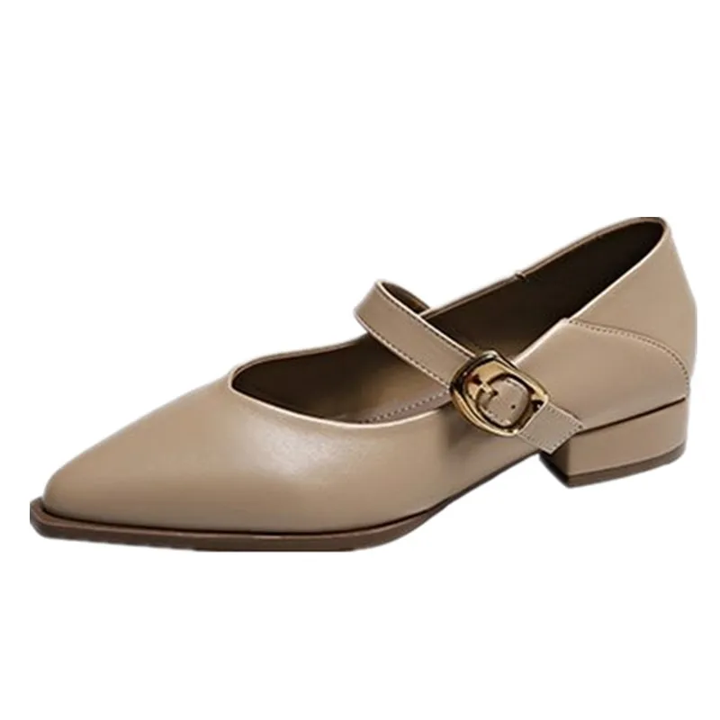 NEW Sexy Women Pointed Toe Sandals Shallow Dress Shoes Mid Heels Summer Fashion 2024 New Cozy Elegant Party Casual Pumps