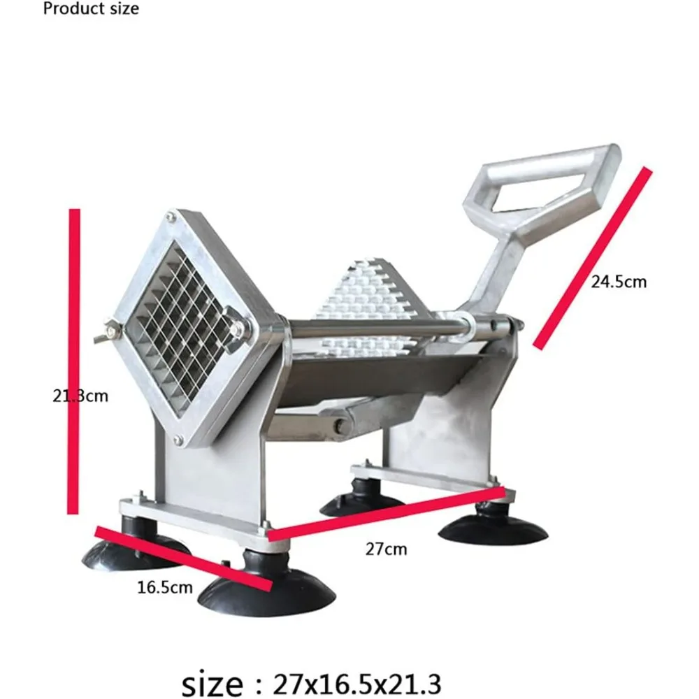 Heavy-Duty Manual Potato Chip Maker with Suction Feet for Home and Commercial UseNEW-