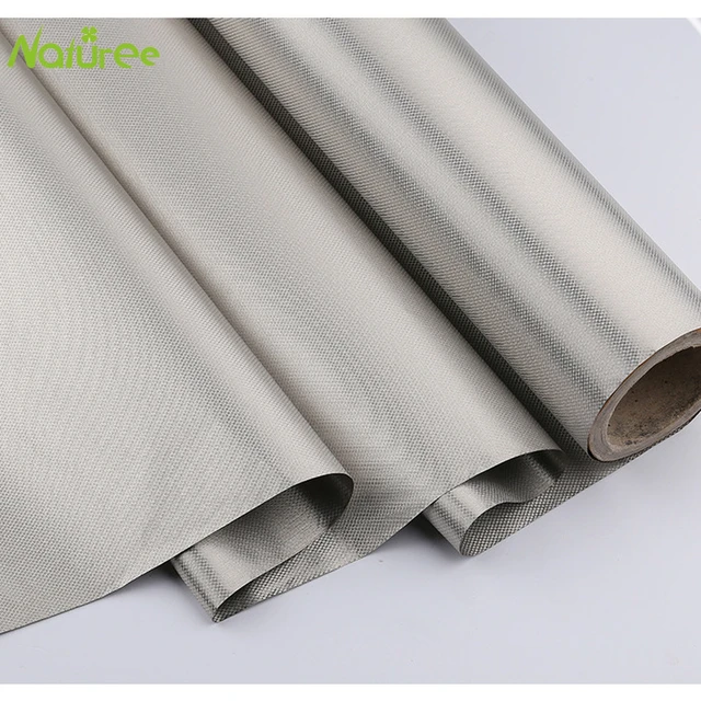Electromagnetic Shielding Fabric  Silver Fiber Conductive Fabric - 1.45m  1m Fabric - Aliexpress