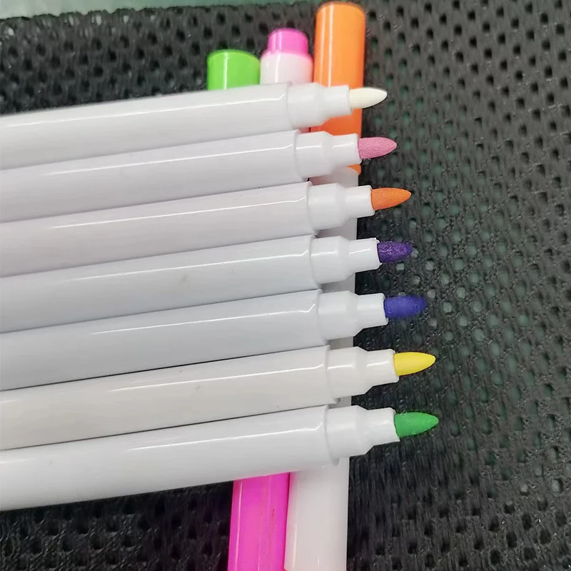 5PCS Erasable Marker Pen White Colors for Acrylic Plexiglass Blank Sign  Board, DIY by Yourself, Pen ONLY