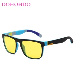 Enhanced Night Vision Polarized Sunglasses with UV400 Protection (Blue night vision)