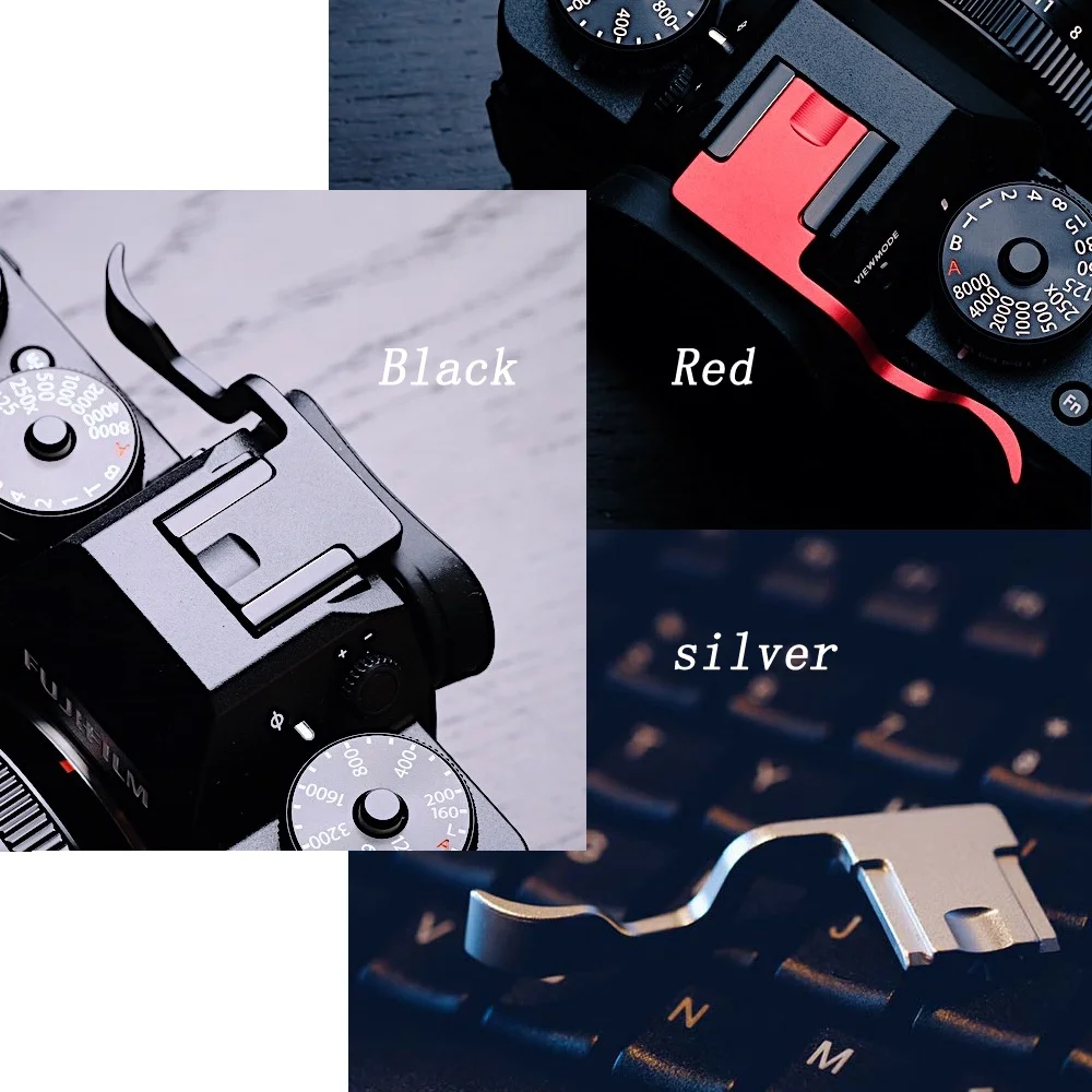 

Grip Handle Fujifilm XS20 Thumb Rest Thumb Grip Hot Shoe For Fujifilm XS20 XS10 XT1 XT2 XT3 XT20 XT30 XT10 XT30 II