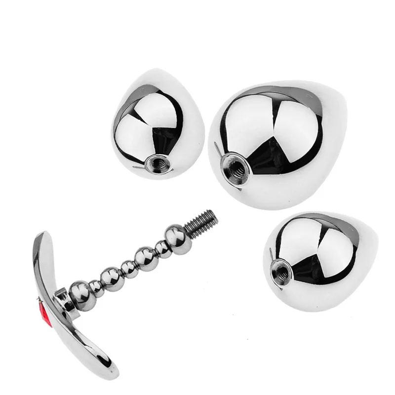Tragbarer Analplug aus Metall mit Massagefunktion, Sexspielzeug für Frauen und Männer, Masturbation, Paare, Flirten, Spiele für Erwachsene, Produkte_voghion.com