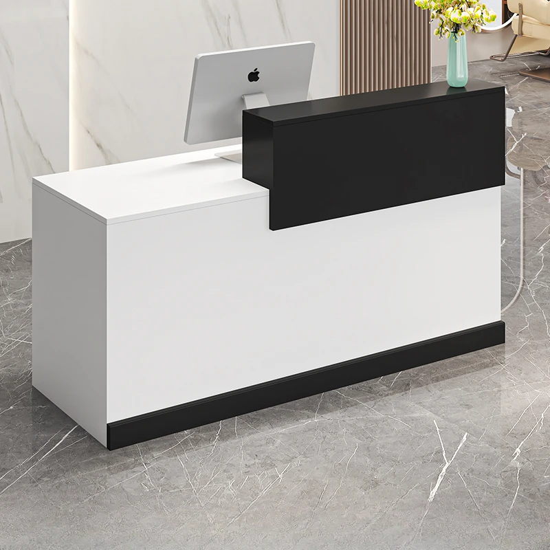 Reception Della Chiesa Anteriore Mobile Ufficio Angolo Cassa Cassa Banco Reception Computer Bancone Reception Bar Mobili