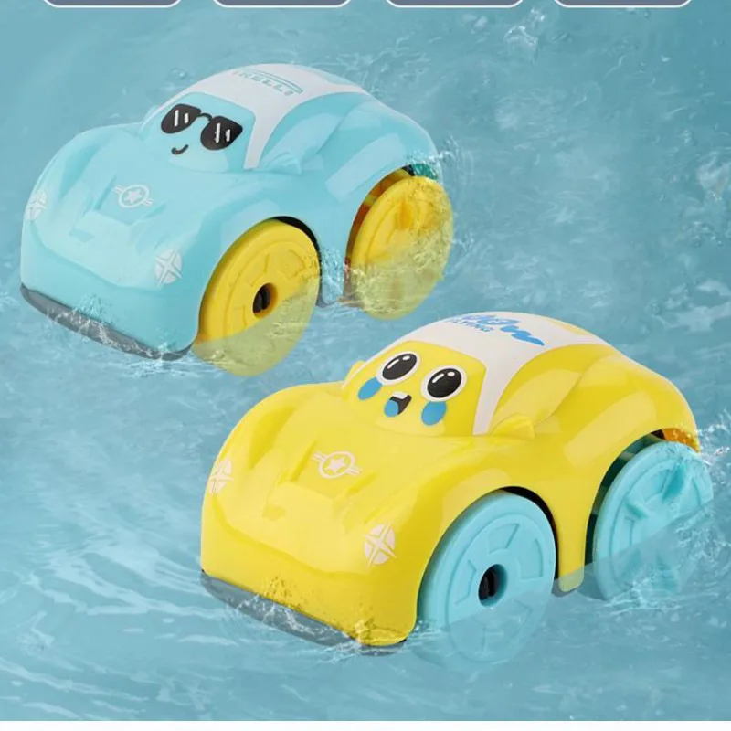 EducationalBathToyCartoonAmphibiousVehicleClockworkChildrens