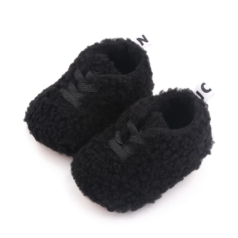 Baby Winters chuhe Kleinkind erste Walking Kinderschuhe TPR Sohle Anti-Rutsch-Weich korallen Samt Baumwolle warme Lingng Schuhe Mode d2691 – Detail 14