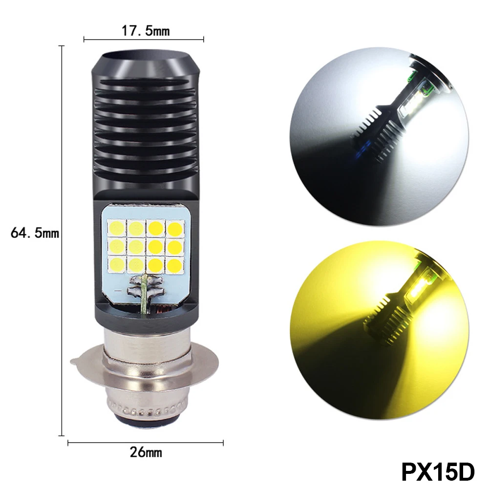 White Yellow PX15D