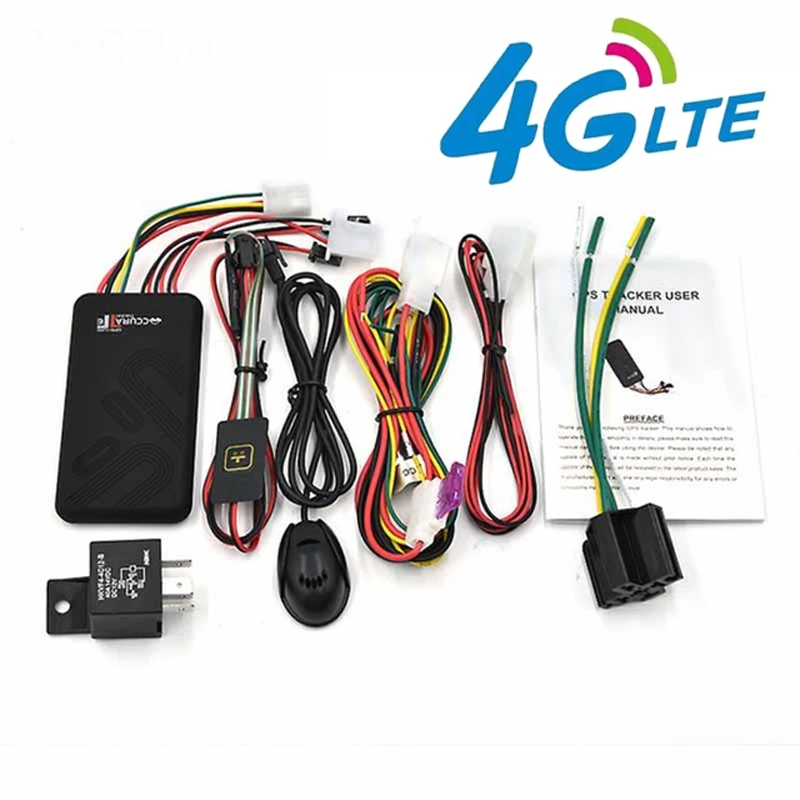 4G mini GT06 auto GPS stopař esemeska global system for mobile communications GPRS dopravní prostředek online sledovací systém DAGPS monitor vzdálený ovládání alarm zařízení lokátor