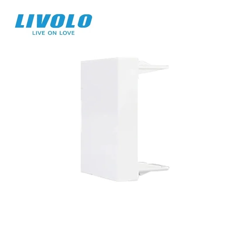 Livolo Switch Inner Shell Shell Vazio Material Plástico no Módulo do Painel no Metal Padrão da ue Vl-fcmb1wp