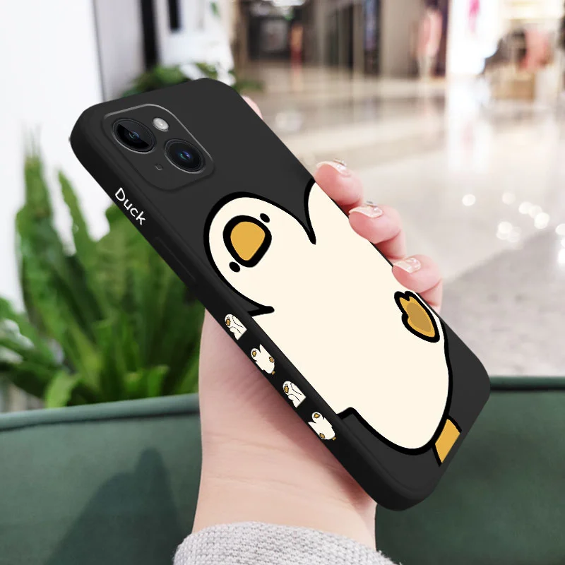 Charming Duck Silicone Phone Case Cover