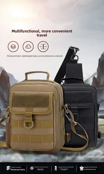 Escursionismo Viaggi Arrampicata Pesca Sling Crossbody Trekking Borse tattiche Borsa a tracolla Borsa da campeggio Borsa da esterno 1