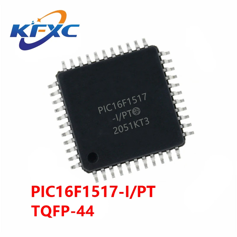 

PIC16F1517 TQFP-44 PIC16F1517-I/PT New Original