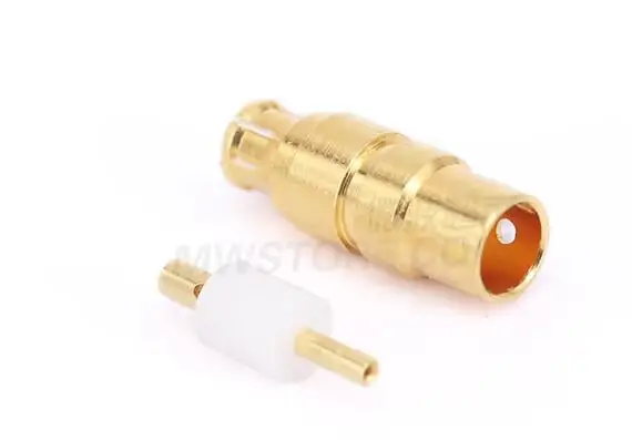 086 케이블 DC-65GHz GPPO-KB2-3용 2개/몫 SSMP(GPPO) 암 커넥터 어댑터