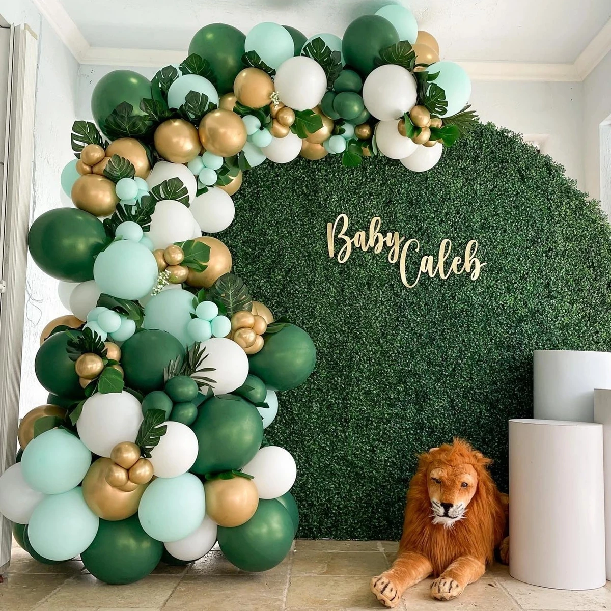 Balloons Arch Garland Kit Decoration Anniversaire Jungle Safari Birthday  Party Baby Shower Decor Boy Girl Baloon Wedding Arch - AliExpress