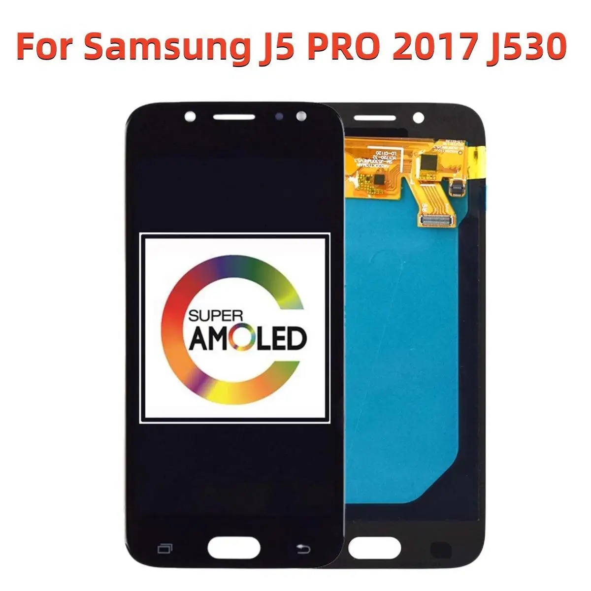 Super amoled lcd para samsung galaxy j5 pro 2017 j530 j530f j530fm SM