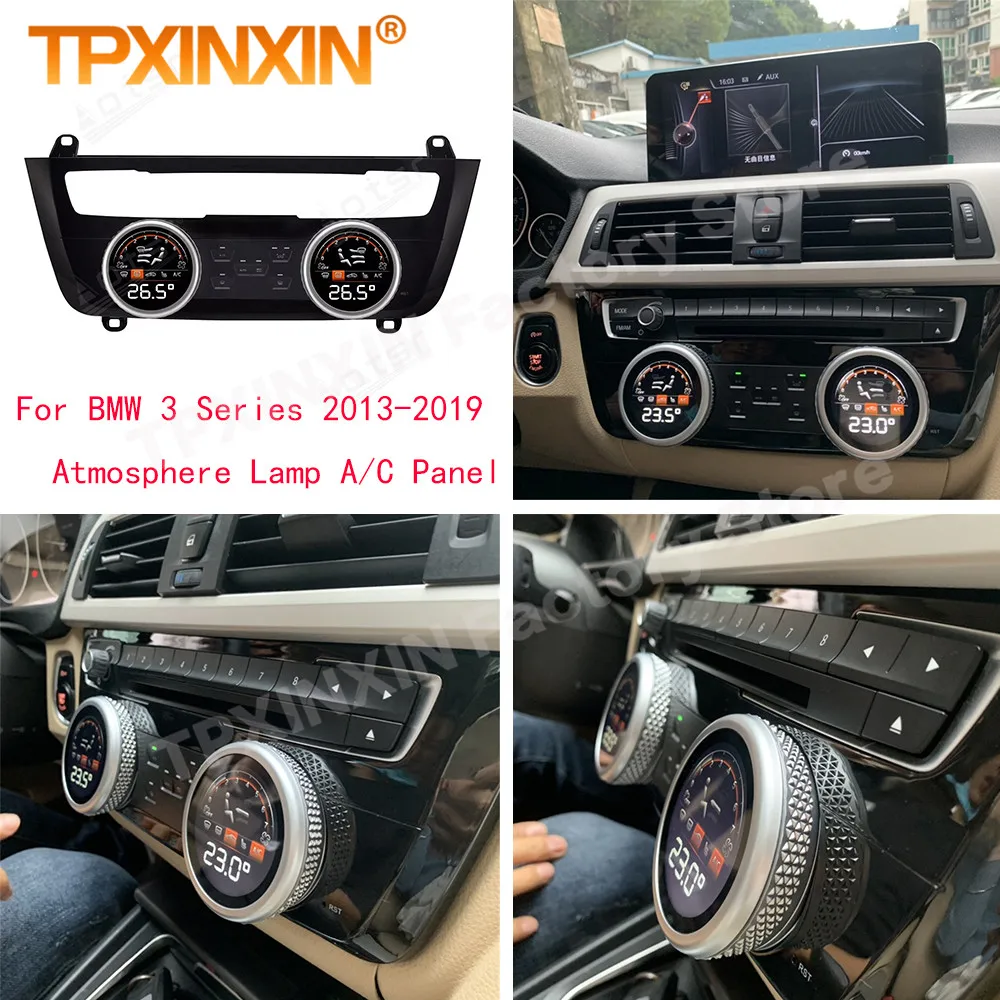 

AC Panel Air Conditioner For BMW 3 Series 2013 2014 2015 2016 2017 2018 2019 Atmosphere Lamp A/C Panel Head unit