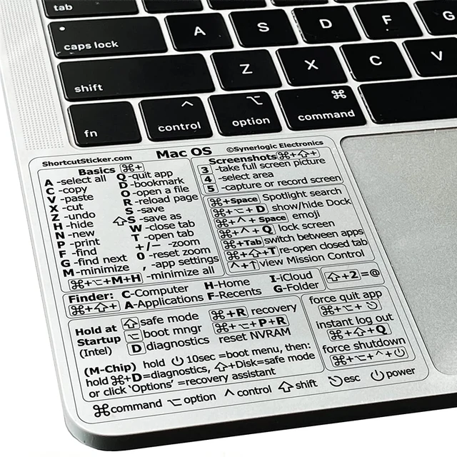 컴퓨터 효율성 극대화: PC 노트북 데스크탑 단축키 스티커