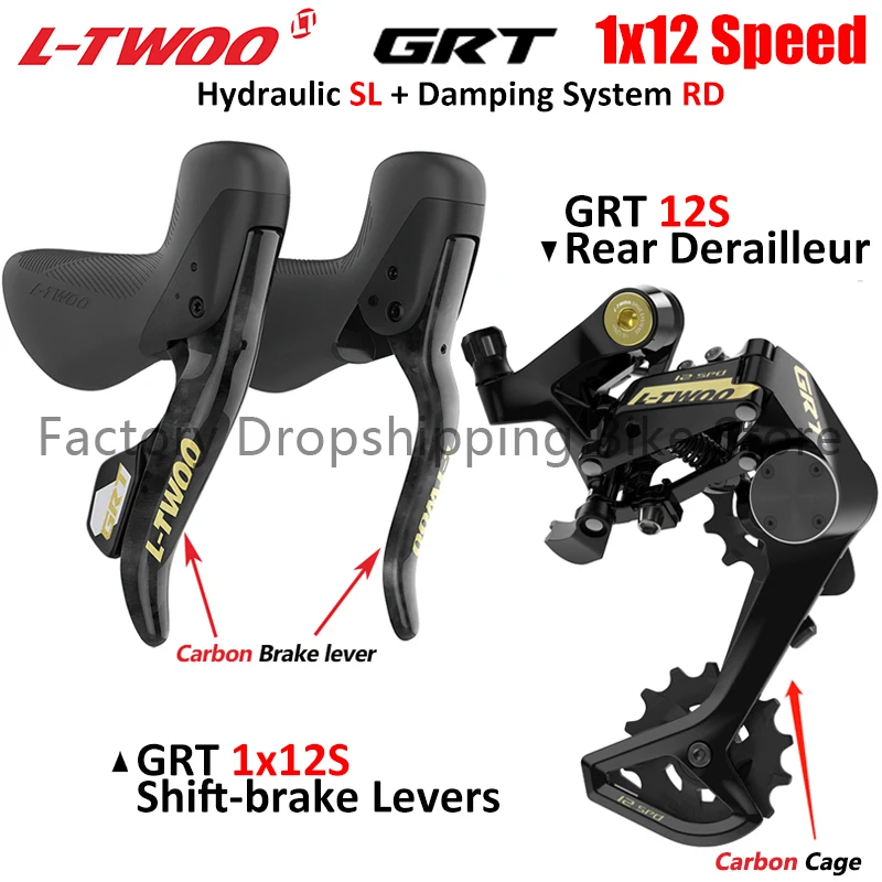LTWOO GRT 1x12 Speed Hydraulic Brake Gravel Road Bike Derailleur